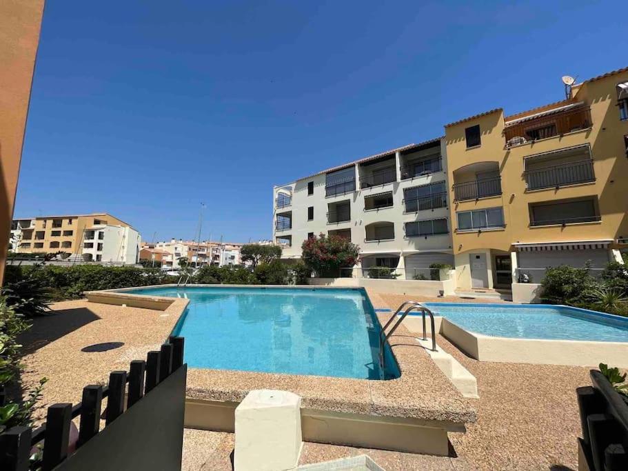 Cap'Nomad Studio Cote Mer - Balcon - Piscine - Parking Agde Ngoại thất bức ảnh