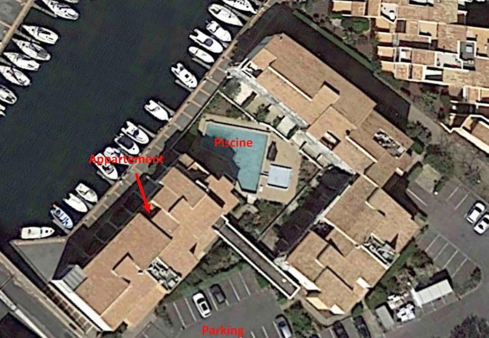Cap'Nomad Studio Cote Mer - Balcon - Piscine - Parking Agde Ngoại thất bức ảnh
